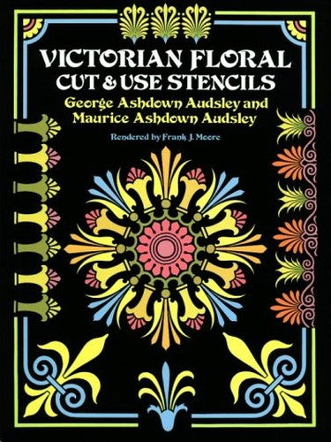 Victorian Floral Cut and Use Stencils