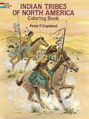 Indian Tribes of North America Colouring Book