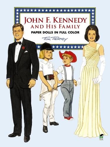 John F. Kennedy and His Family Paper Dolls in Full Color
