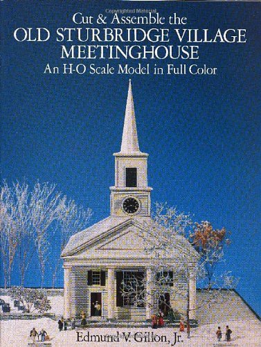Cut and Assemble the Old Sturbridge Village Meeting-House
