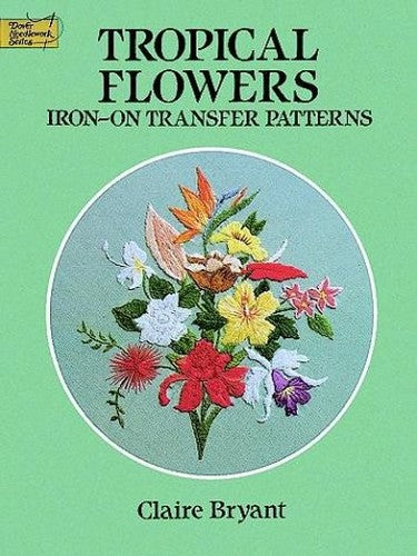 Tropical Flowers Iron-on Transfer Patterns