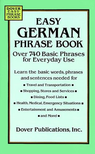 Easy German Phrase Book