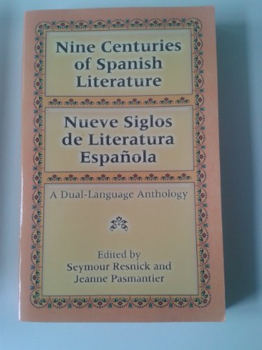 Nueve Siglos De Literatura Espanola