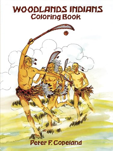 Woodlands Indians Colouring Book