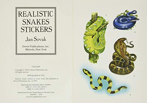 Realistic Snakes Stickers