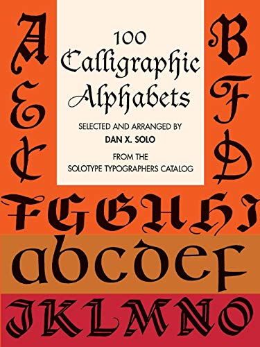 100 Calligraphic Alphabets