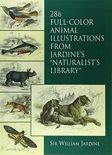 286 Full-Color Animal Illustrations