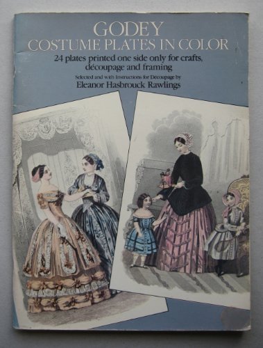 80 Godey's Full-Color Fashion Plates