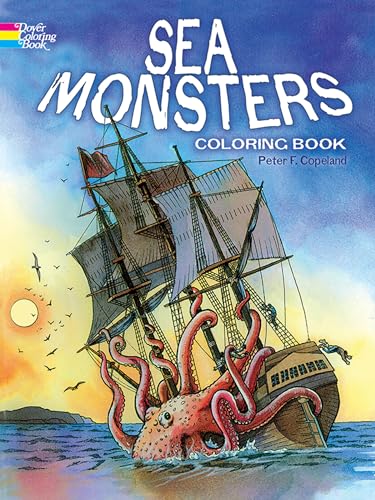 Sea Monsters Colouring Book
