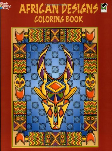 African Designs Coloring Book