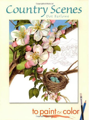 Country Scenes to Paint or Color
