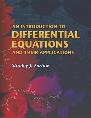 An An Introduction to Differential Equations and Their Applications