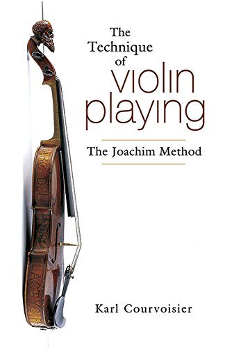The Technique Of Violin Playing The Joachim Method