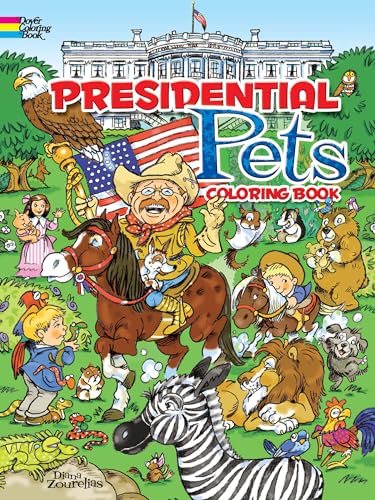 Presidential Pets Coloring Book