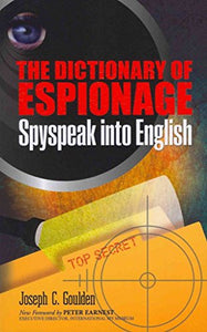 The Dictionary of Espionage 