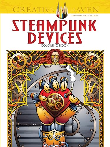 Creative Haven Steampunk Devices Coloring Book