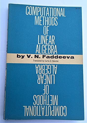 Computational Methods of Linear Algebra