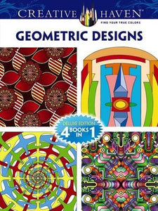 Creative Haven GEOMETRIC DESIGNS Coloring Book 