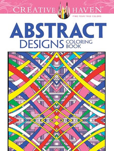 Creative Haven Abstract Designs Coloring Book 