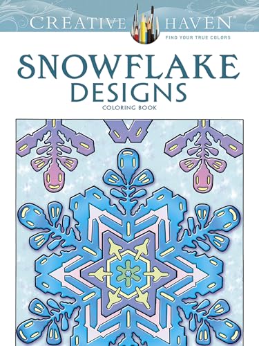 Creative Haven Snowflake Designs Coloring Book
