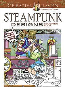 Costco Creative Haven Steampunk Designs Coloring Book 