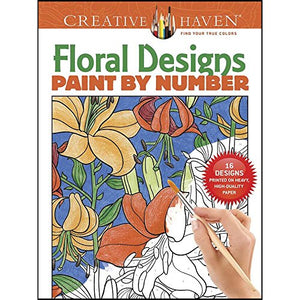 Creative Haven Floral Design Paint by Number 