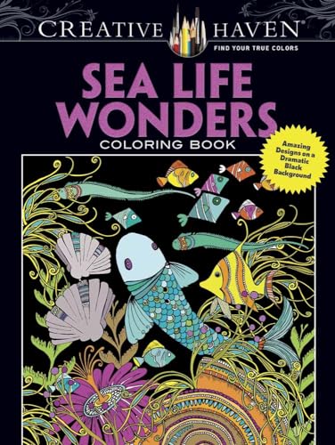 Creative Haven Sea Life Wonders Coloring Book