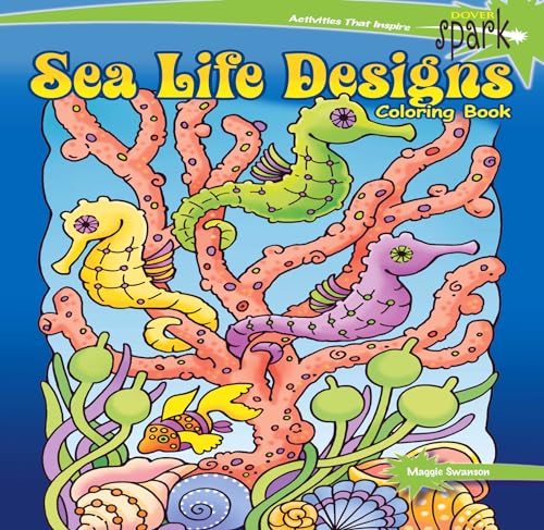 Spark Sea Life Designs Coloring Book