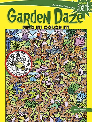 SPARK Garden Daze Find It! Color It!