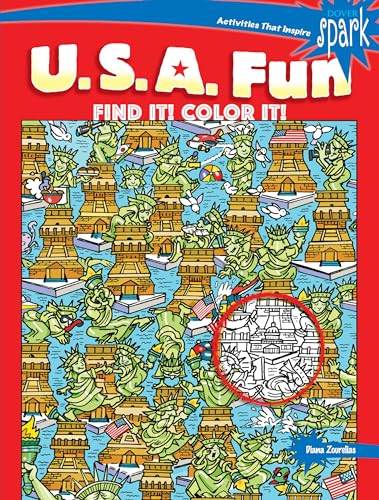 Spark U.S.A. Fun Find it! Color it!