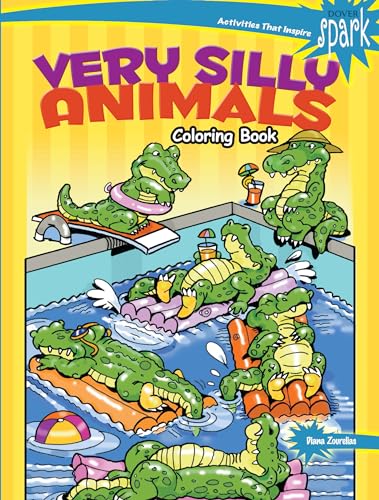 Spark Very Silly Animals Coloring Book