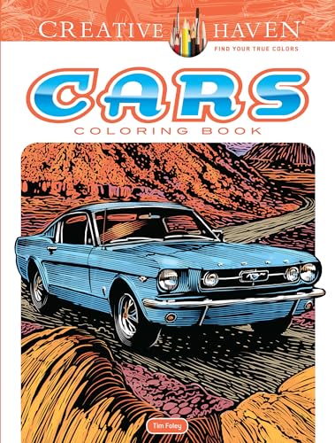 Creative Haven Cars Coloring Book