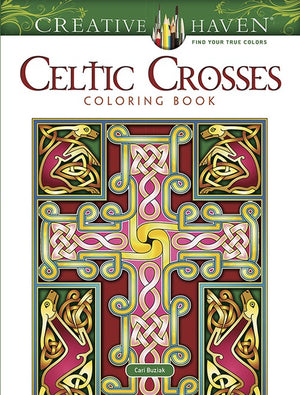Creative Haven Celtic Crosses Coloring Book