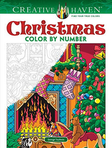 Creative Haven Christmas Color by Number 