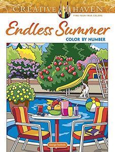 Creative Haven Endless Summer Color by Number 