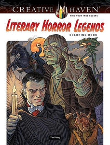 Creative Haven Literary Horror Legends Coloring Book 
