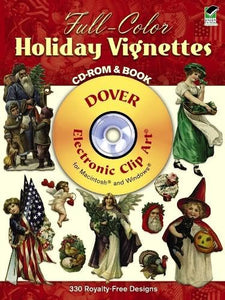 Full-Color Holiday Vignettes CD-ROM and Book 