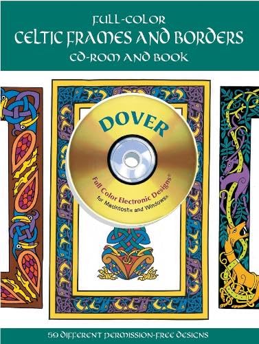 Full-Color Celtic Frames and Borders CD-ROM and Book