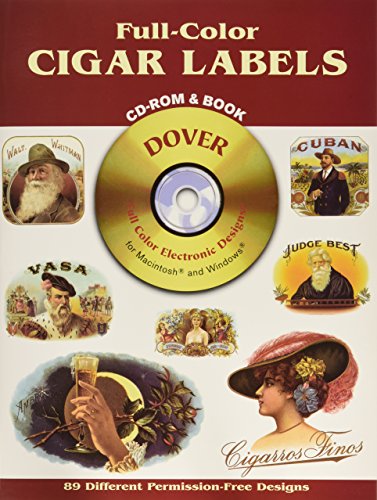 Full-Color Cigar Labels CD-Rom and