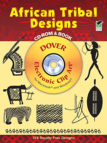 African Tribal Designs CD-ROM and Book
