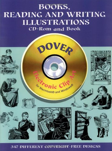 Books, Reading and Writing Illustrations