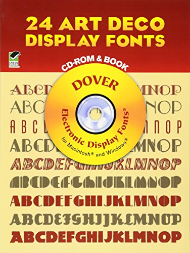 24 Art Deco Display Fonts
