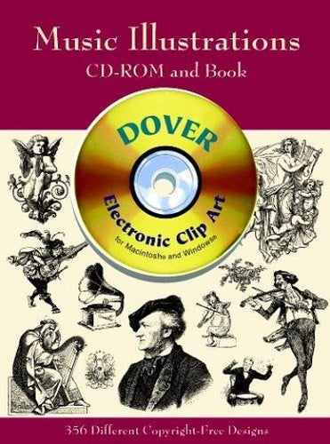 Music Illustrations Cd-Rom And Book