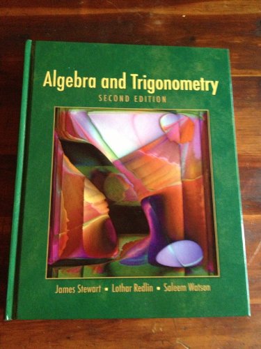 Algebra and Trigonometry-CD 2e