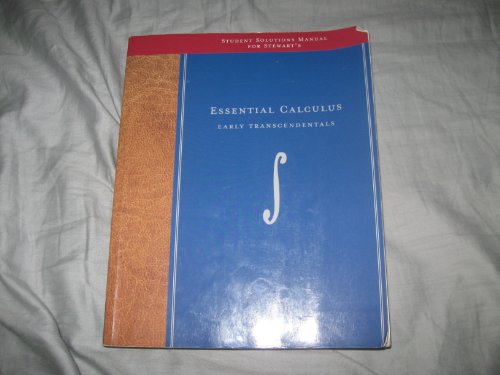 SSM Essential Calculus ET