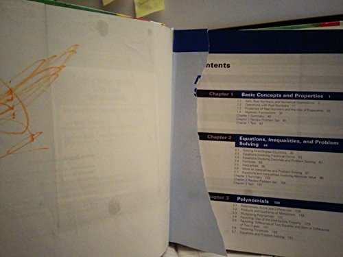 Algebra for College Students (with Interactive Video Skillbuilder CD-ROM and iLrn (TM) Student Tutorial Printed Access Card)