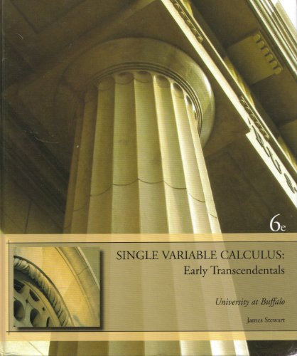 Single Variable Calculus: Early Transcendentals