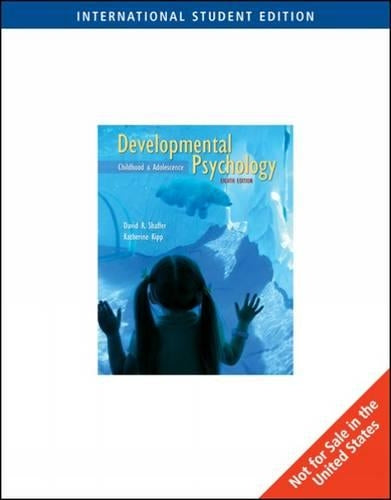 Developmental Psychology