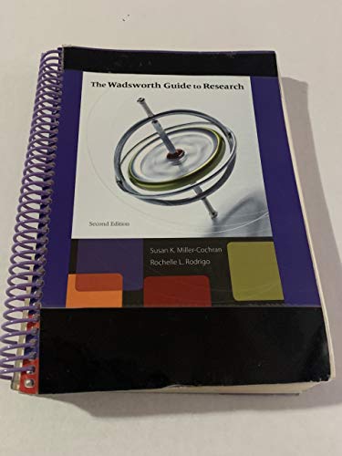 Wadsworth Guide To Research