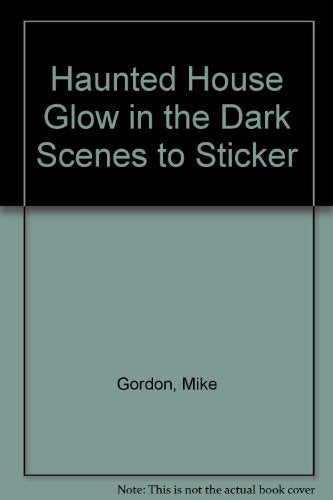 Haunted House Glow in the Dark Sticker Book